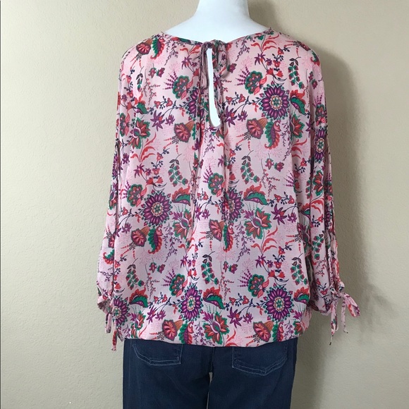 C5 Anthropology Mello Day  L Floral Print - Picture 4 of 6